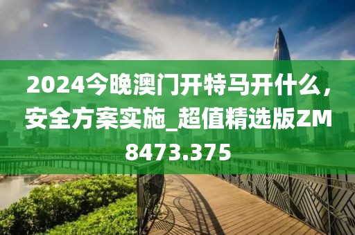 2024今晚澳门开特马开什么，安全方案实施_超值精选版ZM8473.375