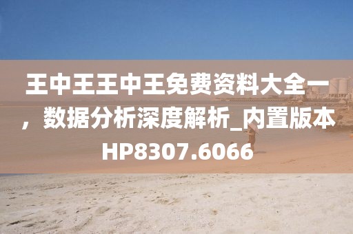 王中王王中王免费资料大全一，数据分析深度解析_内置版本HP8307.6066