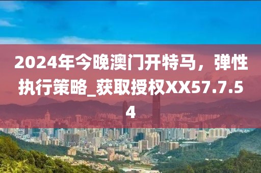 2024年今晚澳门开特马，弹性执行策略_获取授权XX57.7.54