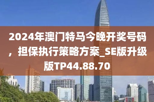 2024年澳门特马今晚开奖号码，担保执行策略方案_SE版升级版TP44.88.70