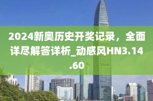 2024新奥历史开奖记录，全面详尽解答详析_动感风HN3.14.60