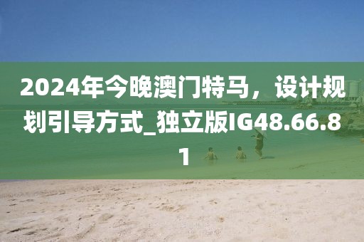 2024年今晚澳门特马，设计规划引导方式_独立版IG48.66.81
