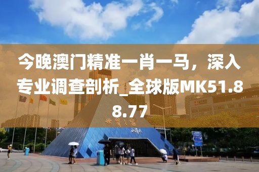 今晚澳门精准一肖一马，深入专业调查剖析_全球版MK51.88.77
