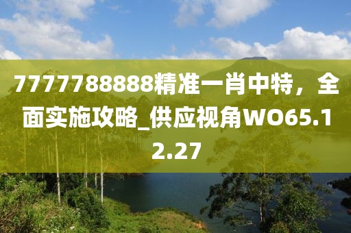 7777788888精准一肖中特，全面实施攻略_供应视角WO65.12.27