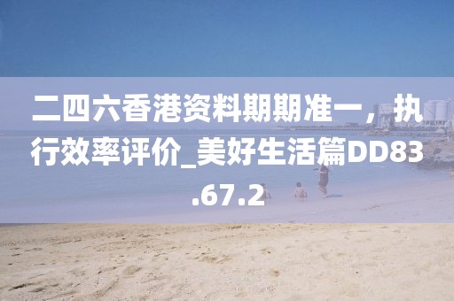 二四六香港资料期期准一，执行效率评价_美好生活篇DD83.67.2