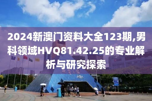 2024新澳门资料大全123期,男科领域HVQ81.42.25的专业解析与研究探索
