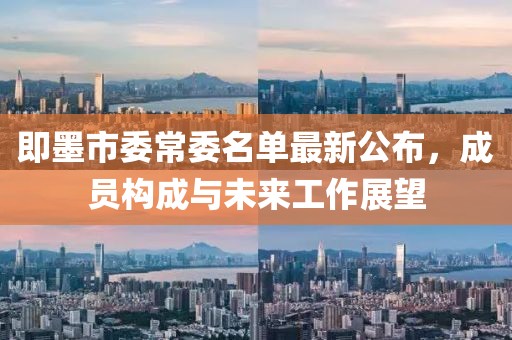 即墨市委常委名单最新公布，成员构成与未来工作展望