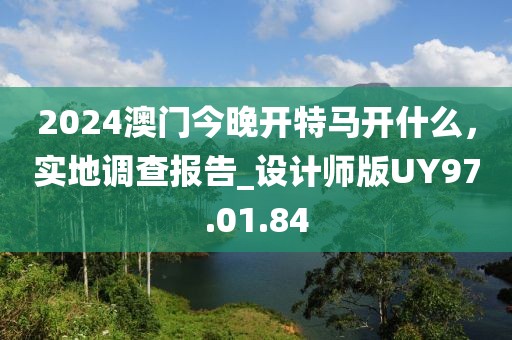 2024澳门今晚开特马开什么，实地调查报告_设计师版UY97.01.84