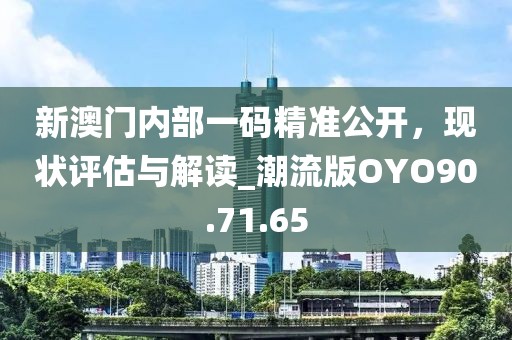 新澳门内部一码精准公开，现状评估与解读_潮流版OYO90.71.65