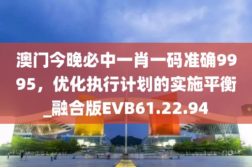 澳门今晚必中一肖一码准确9995，优化执行计划的实施平衡_融合版EVB61.22.94