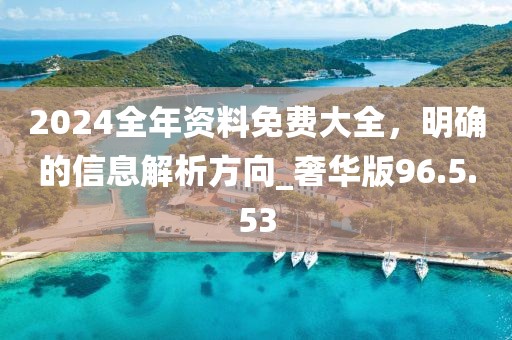 2024全年资料免费大全，明确的信息解析方向_奢华版96.5.53