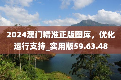 2024澳门精准正版图库，优化运行支持_实用版59.63.48