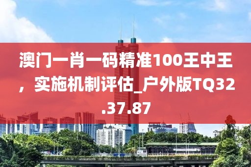 澳门一肖一码精准100王中王，实施机制评估_户外版TQ32.37.87