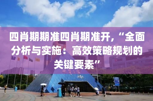 四肖期期准四肖期准开,“全面分析与实施：高效策略规划的关键要素”