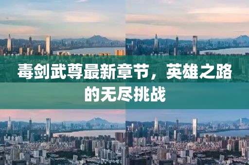 毒剑武尊最新章节，英雄之路的无尽挑战