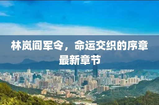 林岚阎军令，命运交织的序章最新章节