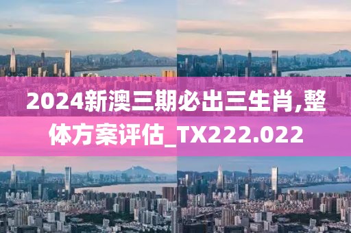 2024新澳三期必出三生肖,整体方案评估_TX222.022