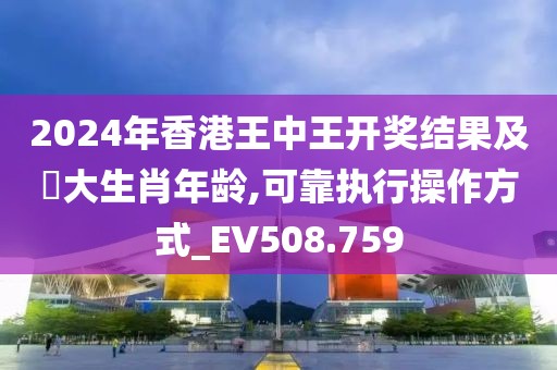 2024年香港王中王开奖结果及枓大生肖年龄,可靠执行操作方式_EV508.759