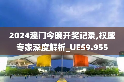 2024澳门今晚开奖记录,权威专家深度解析_UE59.955