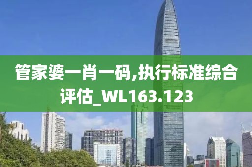 管家婆一肖一码,执行标准综合评估_WL163.123