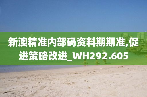 新澳精准内部码资料期期准,促进策略改进_WH292.605