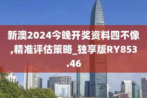 新澳2024今晚开奖资料四不像,精准评估策略_独享版RY853.46
