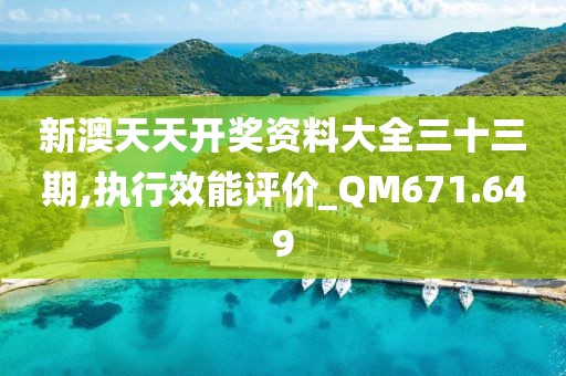 新澳天天开奖资料大全三十三期,执行效能评价_QM671.649