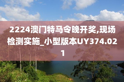 2224澳门特马令晚开奖,现场检测实施_小型版本UY374.021
