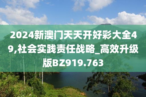 2024新澳门天天开好彩大全49,社会实践责任战略_高效升级版BZ919.763