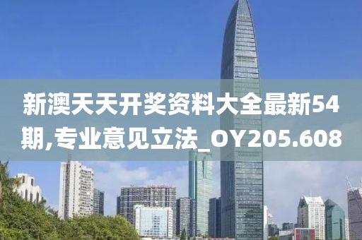 新澳天天开奖资料大全最新54期,专业意见立法_OY205.608