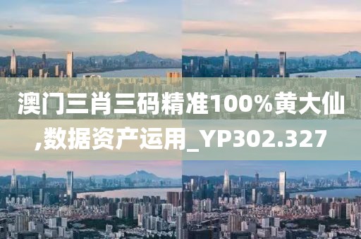 澳门三肖三码精准100%黄大仙,数据资产运用_YP302.327