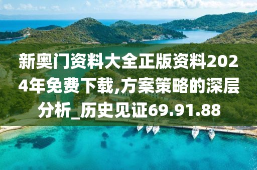 新奥门资料大全正版资料2024年免费下载,方案策略的深层分析_历史见证69.91.88