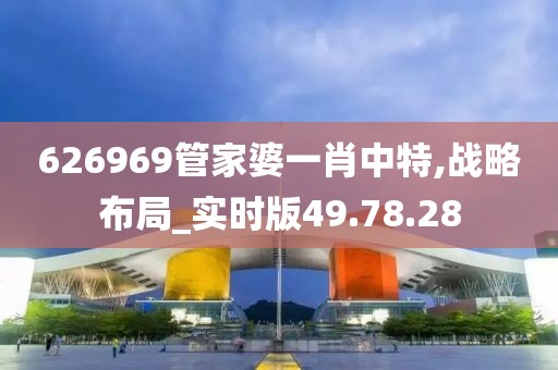 626969管家婆一肖中特,战略布局_实时版49.78.28