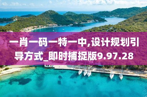 一肖一码一特一中,设计规划引导方式_即时捕捉版9.97.28