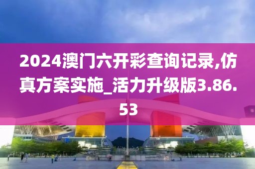 2024澳门六开彩查询记录,仿真方案实施_活力升级版3.86.53