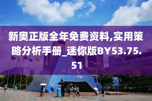 新奥正版全年免费资料,实用策略分析手册_迷你版BY53.75.51