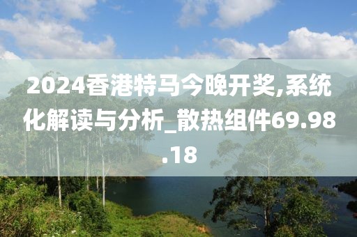 2024香港特马今晚开奖,系统化解读与分析_散热组件69.98.18