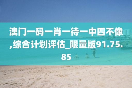 澳门一码一肖一待一中四不像,综合计划评估_限量版91.75.85
