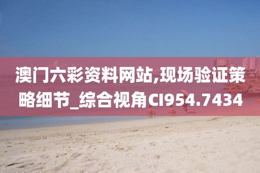 澳门六彩资料网站,现场验证策略细节_综合视角CI954.7434