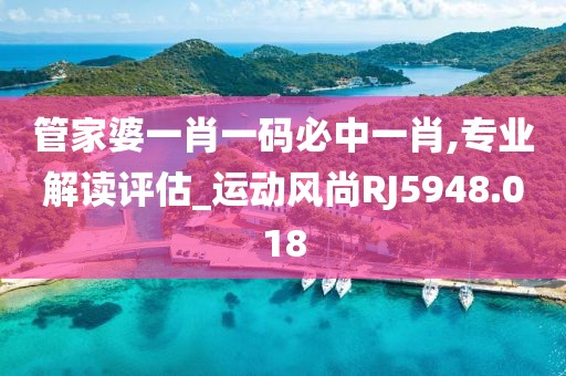 管家婆一肖一码必中一肖,专业解读评估_运动风尚RJ5948.018