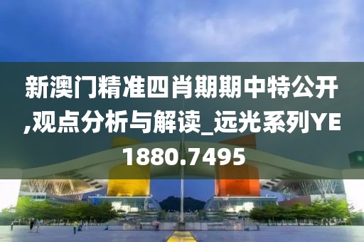 新澳门精准四肖期期中特公开,观点分析与解读_远光系列YE1880.7495