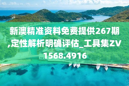 新澳精准资料免费提供267期,定性解析明确评估_工具集ZV1568.4916