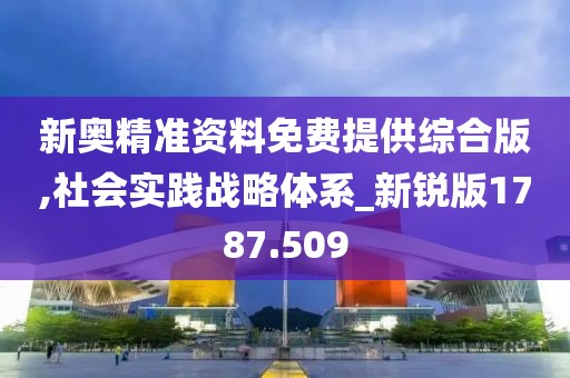 新奥精准资料免费提供综合版,社会实践战略体系_新锐版1787.509