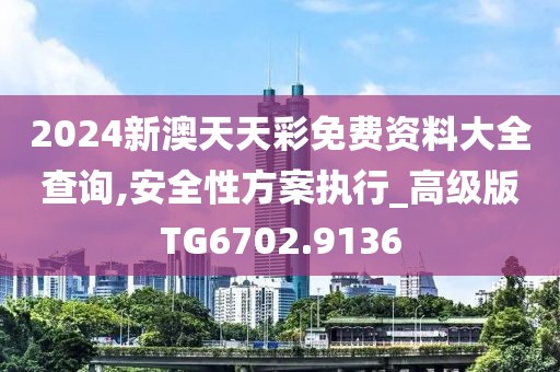2024新澳天天彩免费资料大全查询,安全性方案执行_高级版TG6702.9136