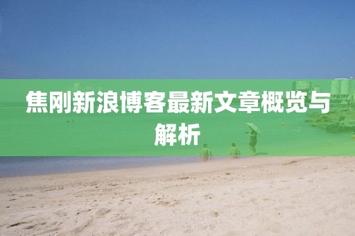 焦刚新浪博客最新文章概览与解析