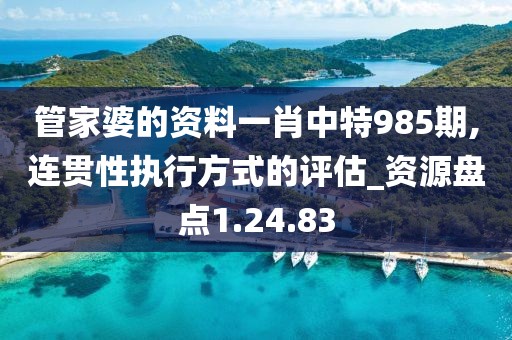 管家婆的资料一肖中特985期,连贯性执行方式的评估_资源盘点1.24.83