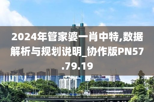 2024年管家婆一肖中特,数据解析与规划说明_协作版PN57.79.19