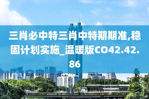 三肖必中特三肖中特期期准,稳固计划实施_温暖版CO42.42.86