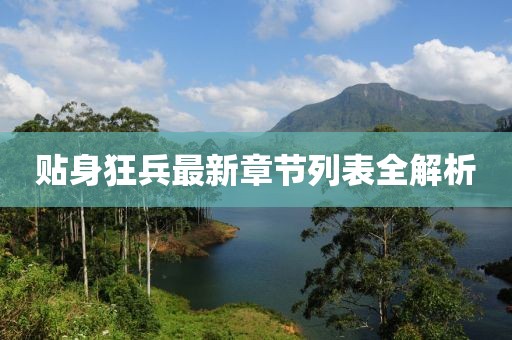 贴身狂兵最新章节列表全解析