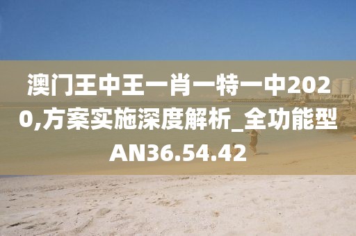 澳门王中王一肖一特一中2020,方案实施深度解析_全功能型AN36.54.42